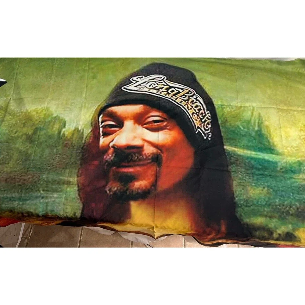 Snoop Dogg Wall Fabric Tapestry Hip Hop Rap Music Room Decor Banner 40x60